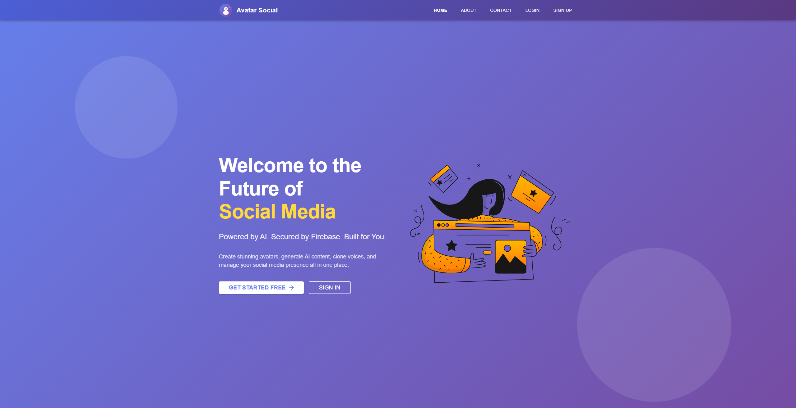 Social Media Avatar Workflow